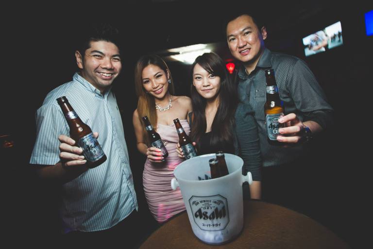 With Ah Bok, Karen and Anna