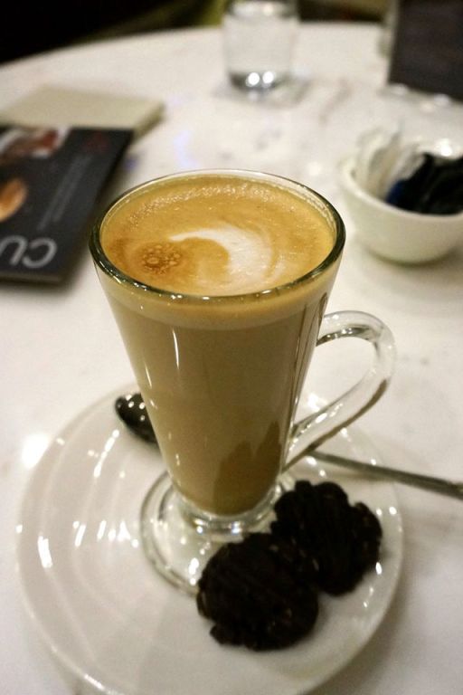 Capped off the night with a double shot latte at Gastro Sentral on the ground floor of the hotel.