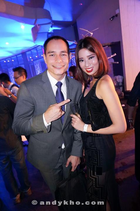 Joey G was the host of the event much to the delight of Estelle who happily took a photo with him