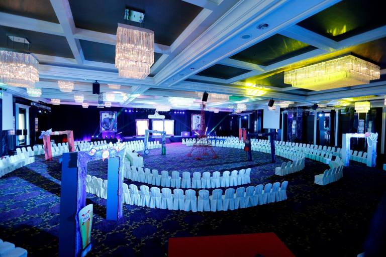 This was not your typical fashion show runway or setting!