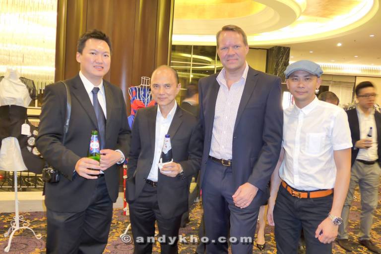 A pic with Dato Jimmy Choo, Henrik Andersen the Managing Director of Carlsberg Malaysia, and Andy Kho (L-R)