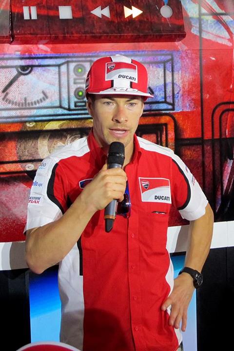 Ducati rider Nicky Hayden aka the Kentucky Kid came for a special appearance and also signed some merchandise which was given out later through the games.