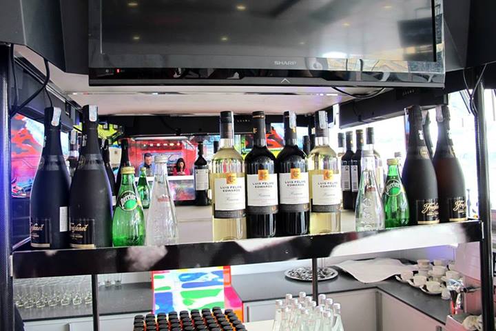 My fav spot was right by the open bar which served us pretty much anything we wanted!