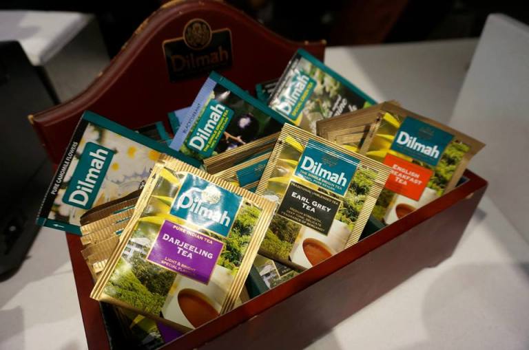 If you're a non-coffee drinker like Naomi fret not as McCafé also offers Dilmah Specialty teas such as Camomile, Earl Grey, Blackcurrant, Darjeeling, English Breakfast and Jasmine