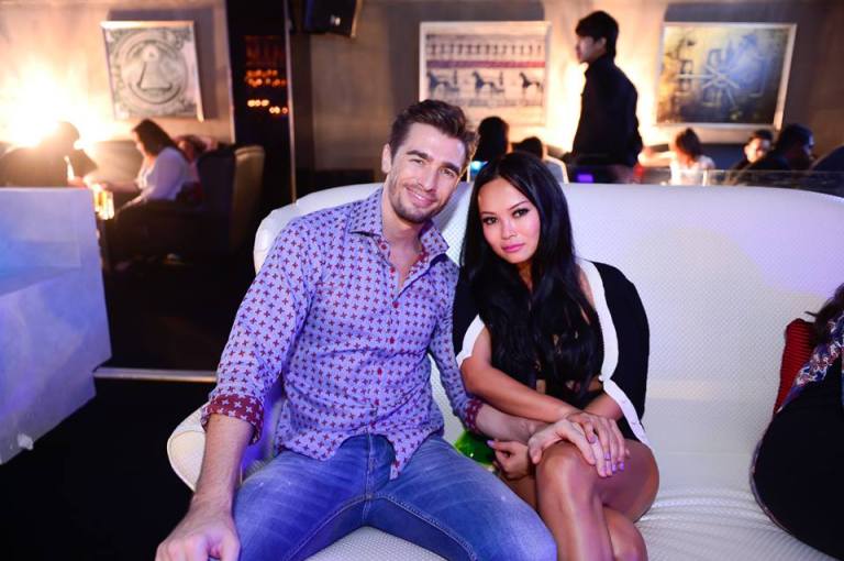 Model and producer Carl Graham