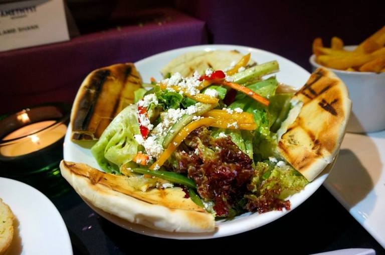 Grilled Pita Bread Salad - for those of you who are more health conscious. I prefer my salads with a little more dressing (unlike my regular partner in crime for food reviews in 2013 who always requests for the dressing to be separate).