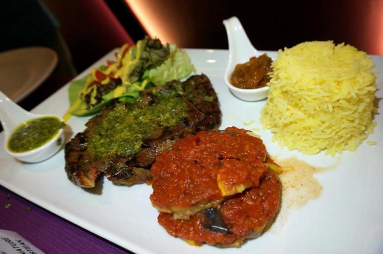 Amethyst - Signature Ratatouille Steak