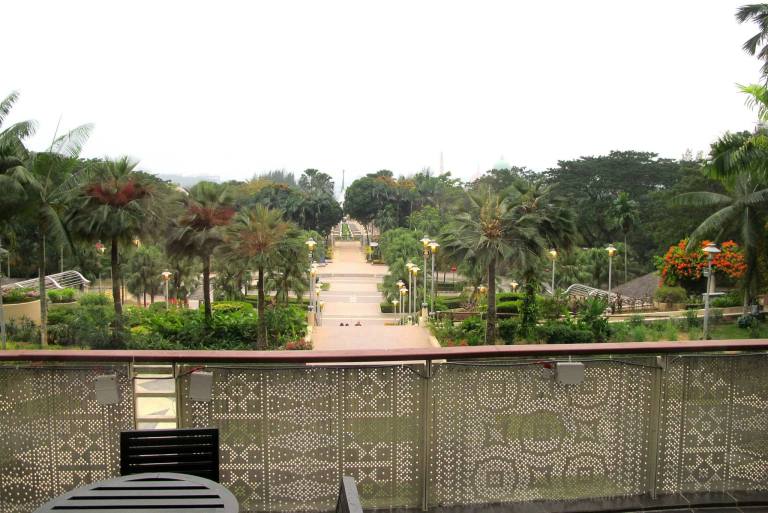 The view of the surroundings from Azur