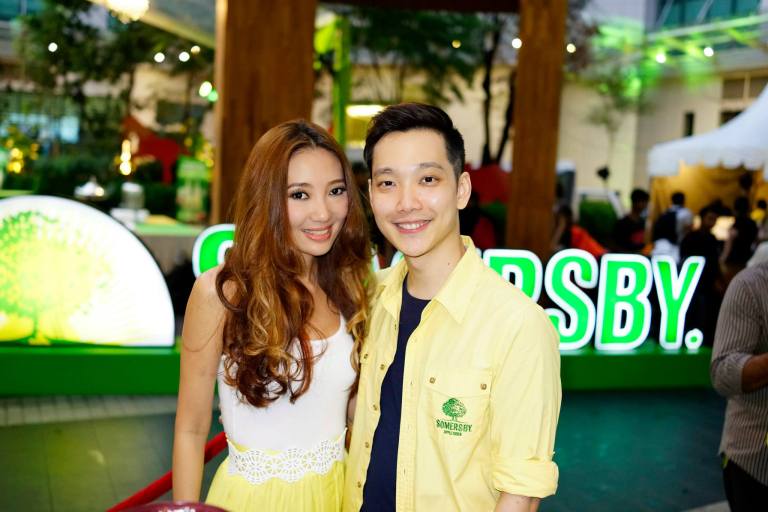 Chelsia Ng and Jeremy Teo were the MCs of the event