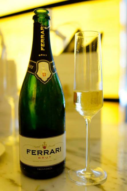 Bubbly from Italy! Well I can't afford to buy one but at least I can drink one!