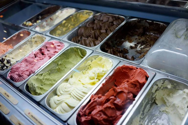 All the flavours looked so good that we actually had trouble choosing