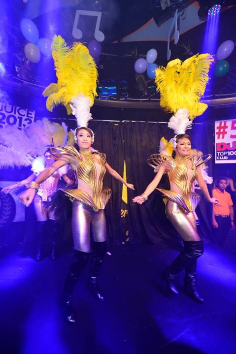 Sexy dance performance