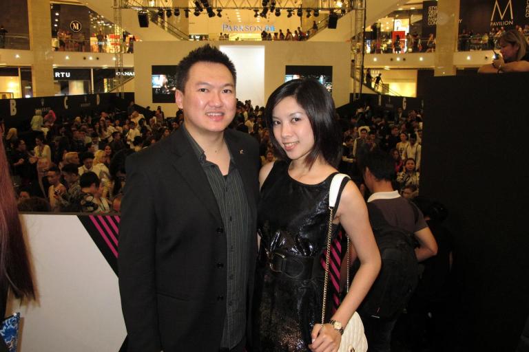 My partner in crime for the night - Crystal