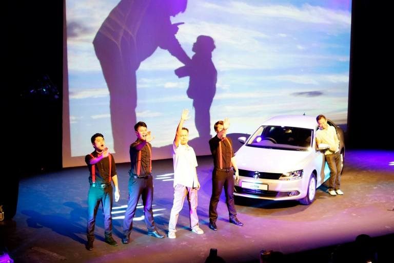 The launch gambit featured a little musical performance which was quite entertaining