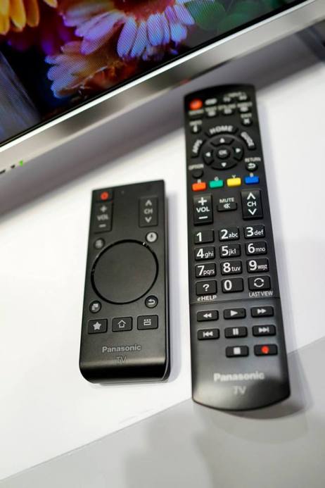 Smart controller (on the left) with a touchpad similar to your laptop versus the normal controller on the right