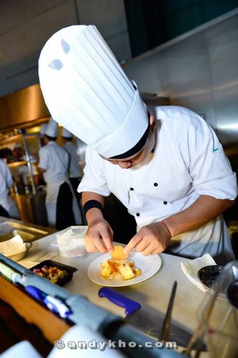 We also got to try some delicious canapes