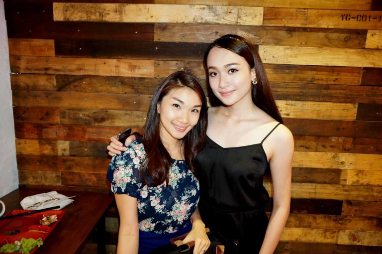 Lots of beautiful girls attended the launch like model Ancy Look and her friend