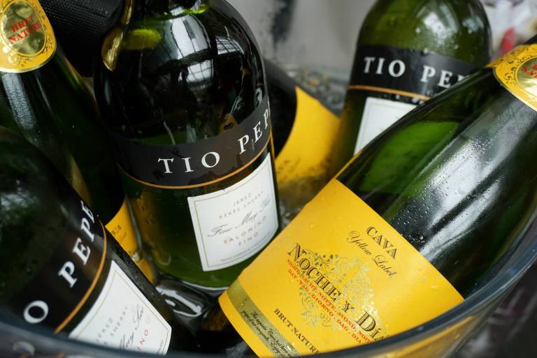 As nice as the cocktails were, I spent most of the afternoon drinking the Tio Pepe sherry with the odd glass here and there to liven my tastebuds