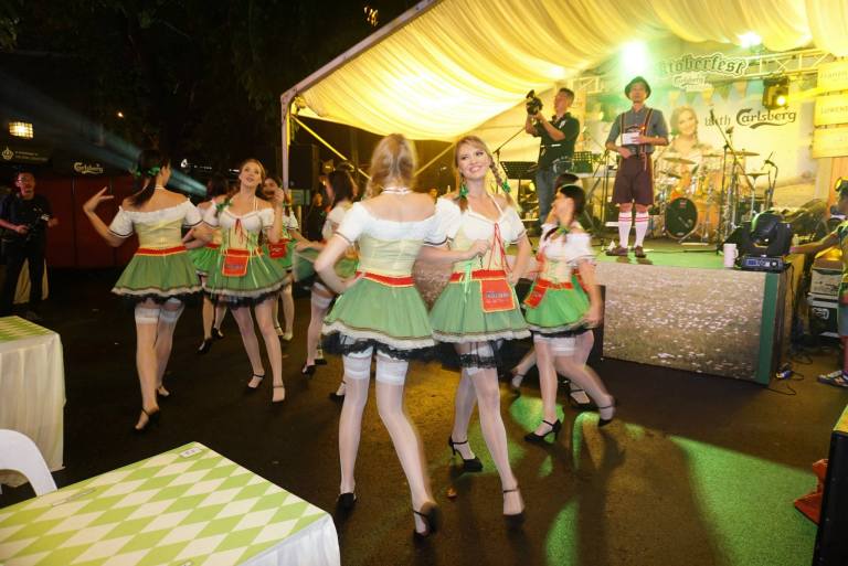 Make sure you don't miss the chance to do the Chicken Dance with them!