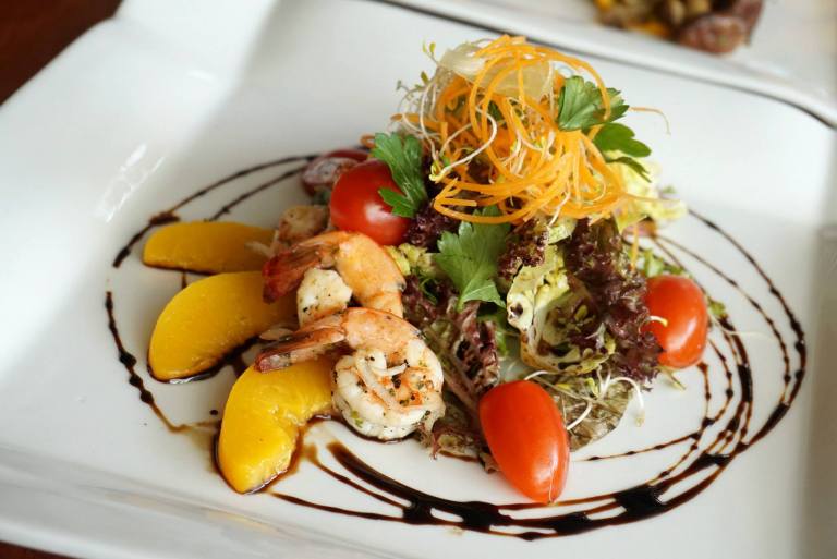 If you're the type who likes your greens, there are a couple of different salads to choose from at FriendsCino