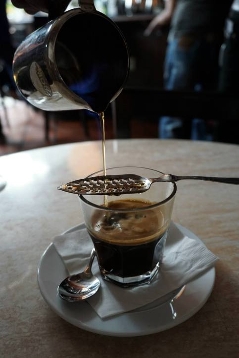 We also tried the Spanish Cafe Carajillo with flaming Spanish Torres brandy. Guaranteed to wake you up!