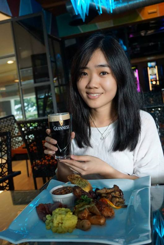 MHB's Emma enjoying her brunch