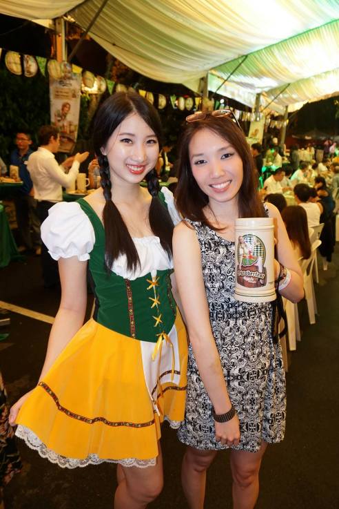 MHB's Naomi and her stein!