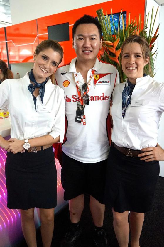 And the two very hard working bartenders that kept us well watered the whole day