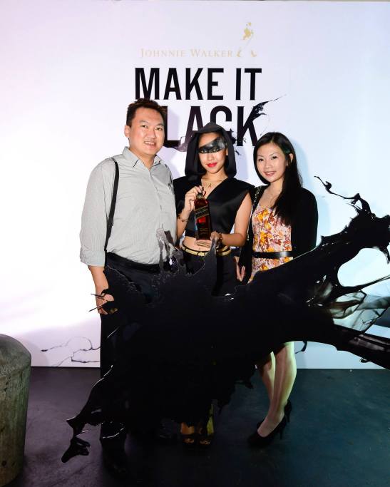 The customary photo at the photowall