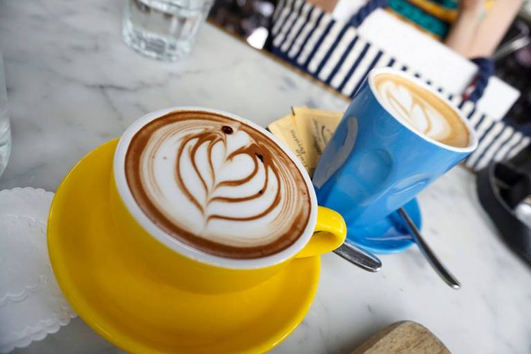 Mocha - RM12.00++ (L) and Cafe Latte - RM11.00++ (R)