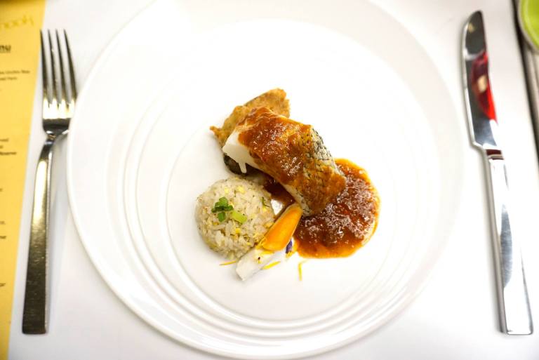 I enjoyed this dish so much that I've included another photo of it!