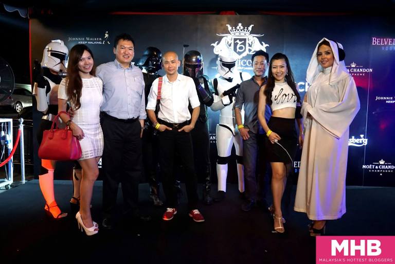 The launch party had a Star Wars theme