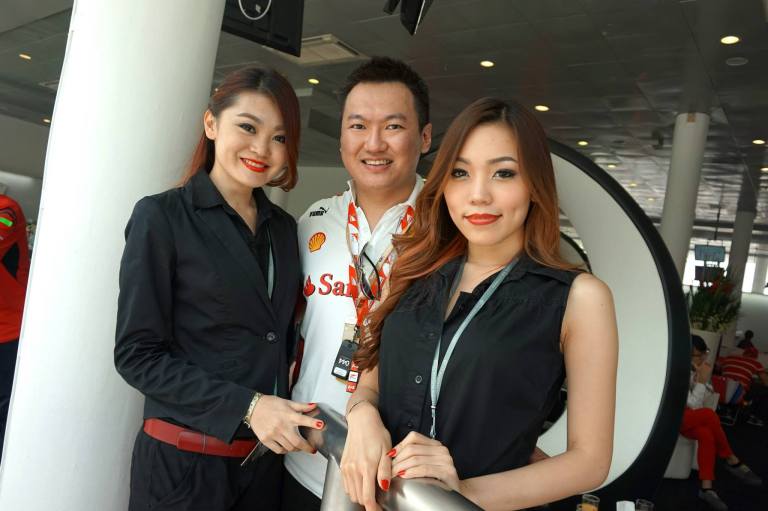 With the pretty brand ambassadors