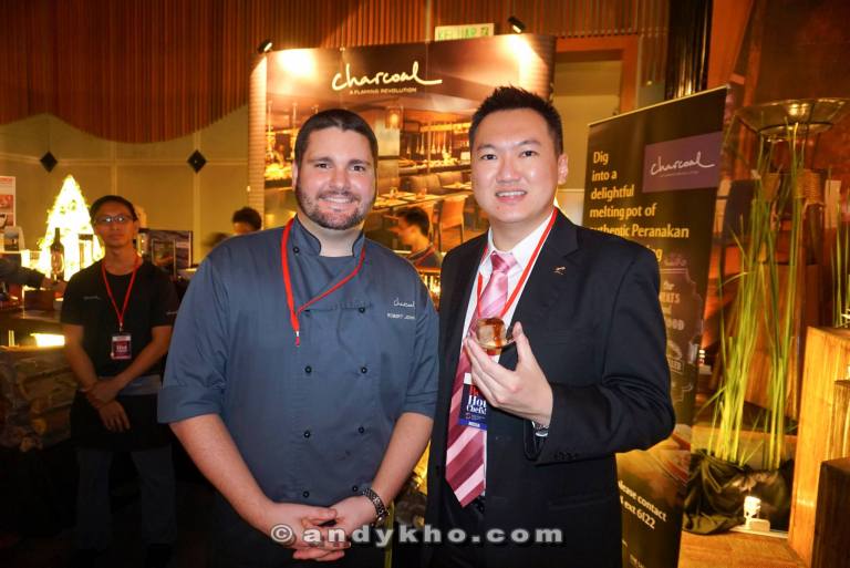 With the chef from Charcoal in Saujana Resort