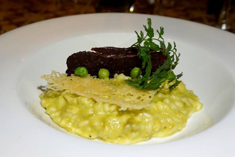 Green Pea Risotto