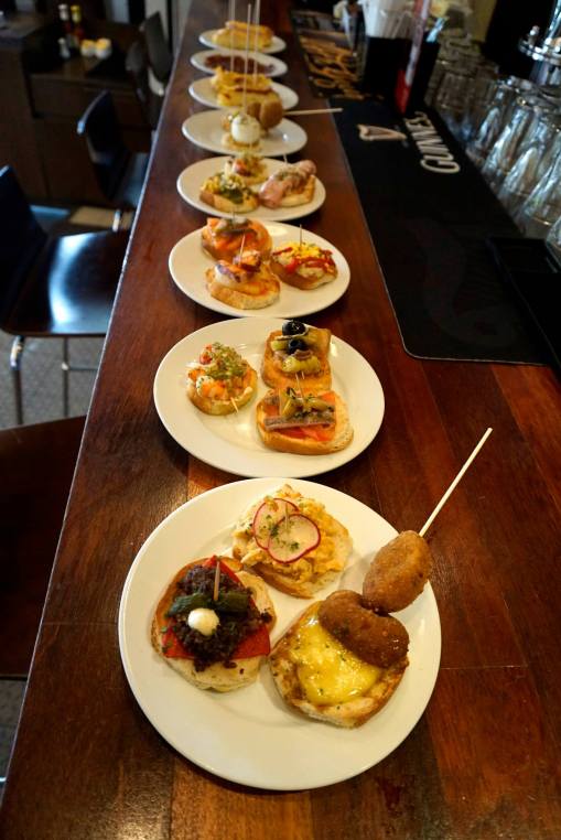 We took one piece of every item! By the time we were done all three of us were pretty full!