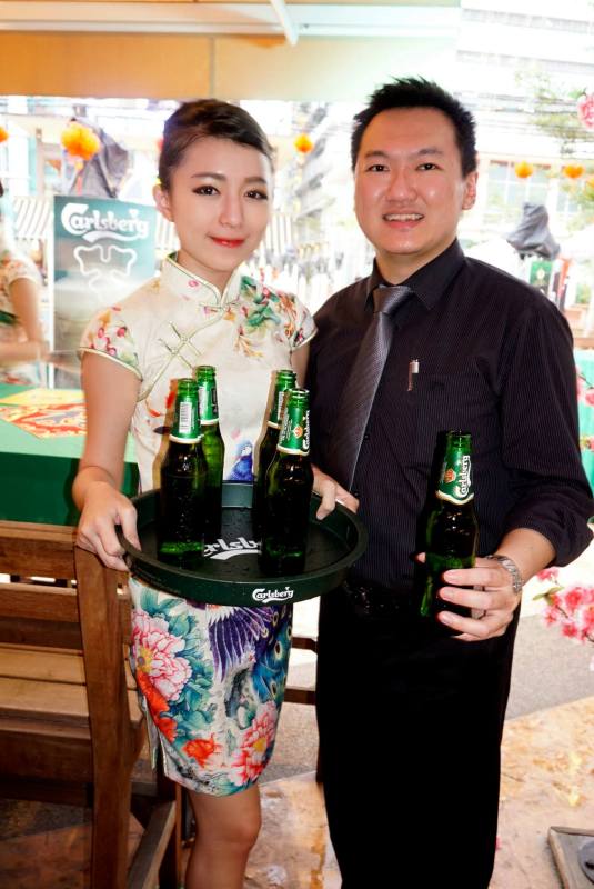 With the pretty Miko!