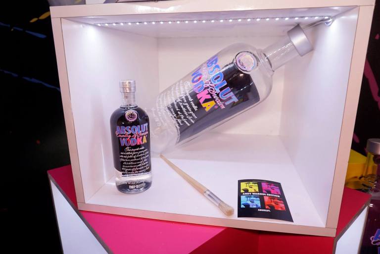 ABSOLUT Andy Warhol Limited Edition bottle