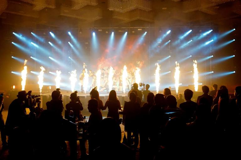 The explosive and sizzling launch gambit to kick off the event