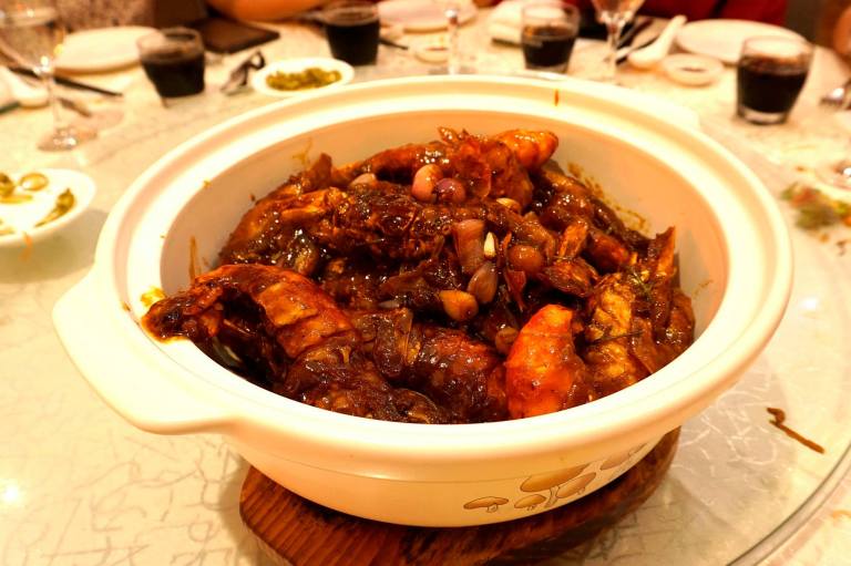 Fresh Water King Prawn in Casserole