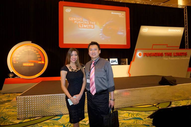 With pretty MC Nadia Heng