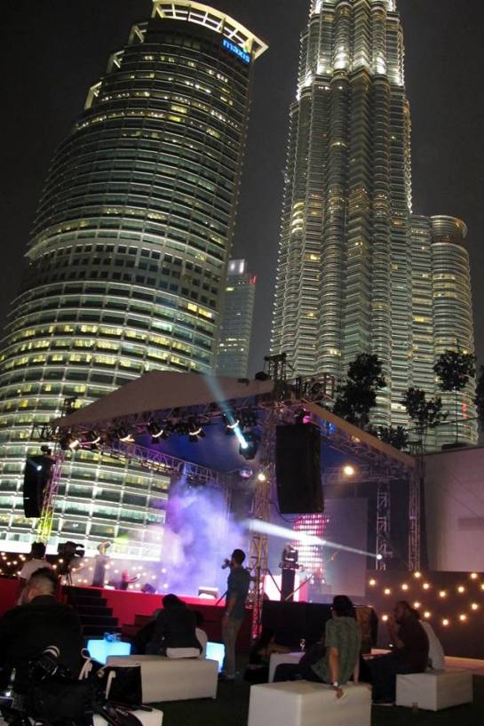 Great view of the twin towers