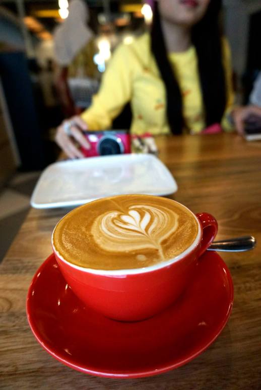 Hot Latte - RM10.00 - a pretty decent cup of coffee to start my weekend