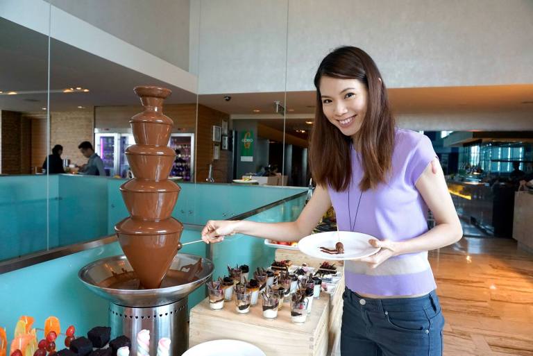 Chocolate fountain