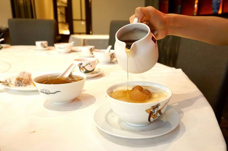 The taufu fah was pretty good!