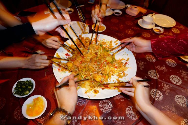 Tossing for prosperity!