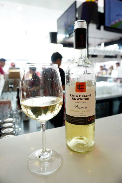 As well as a fully stocked open bar