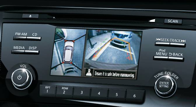 5-inch Advanced Drive Assist Display