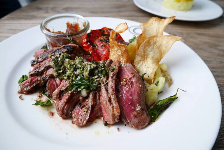 Charred Angus Flank Steak