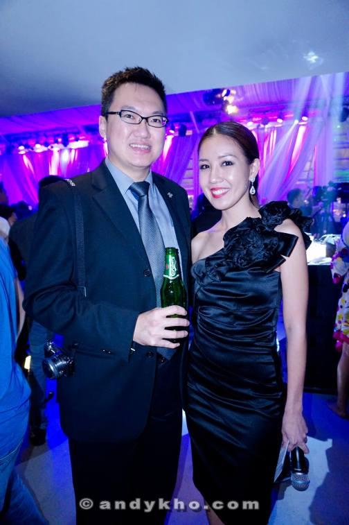With the MC of the night - Megan Tan